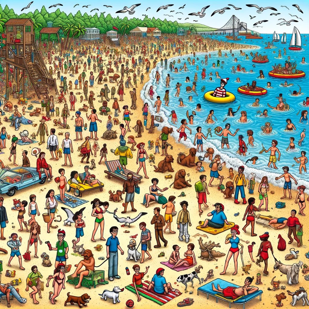 Quiet_Ambassador_927 isn’t alone in testing ChatGPT’s ability to make a Where’s Waldo picture either. User DaryJohn tried to make it “increasingly difficult to find Waldo.” Spoiler alert: It is never difficult to find Waldo.