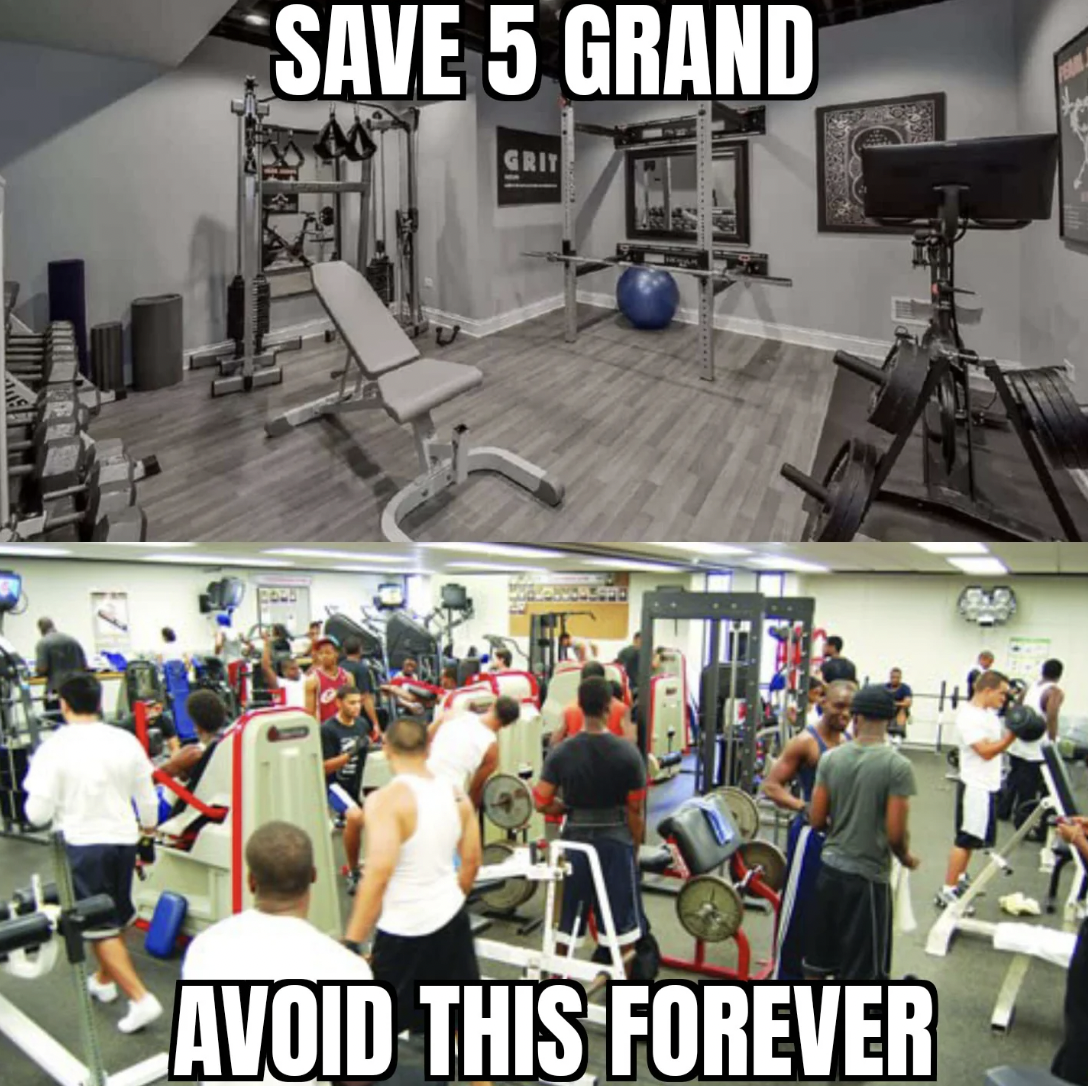 gym - Save 5 Grand Grit Avoid This Forever