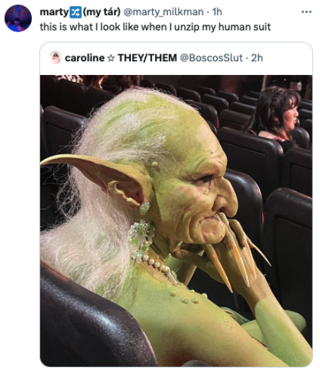 All the Best Memes and Pics of the Goblin Trolling the Emmys