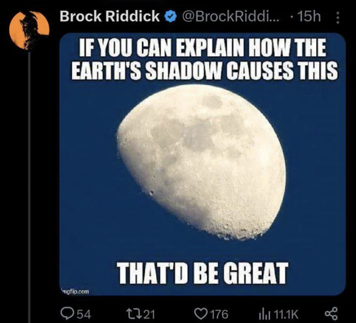 homevestors - Brock Riddick ... 15h If You Can Explain How The Earth'S Shadow Causes This ngfip.com 54 That'D Be Great 21 176