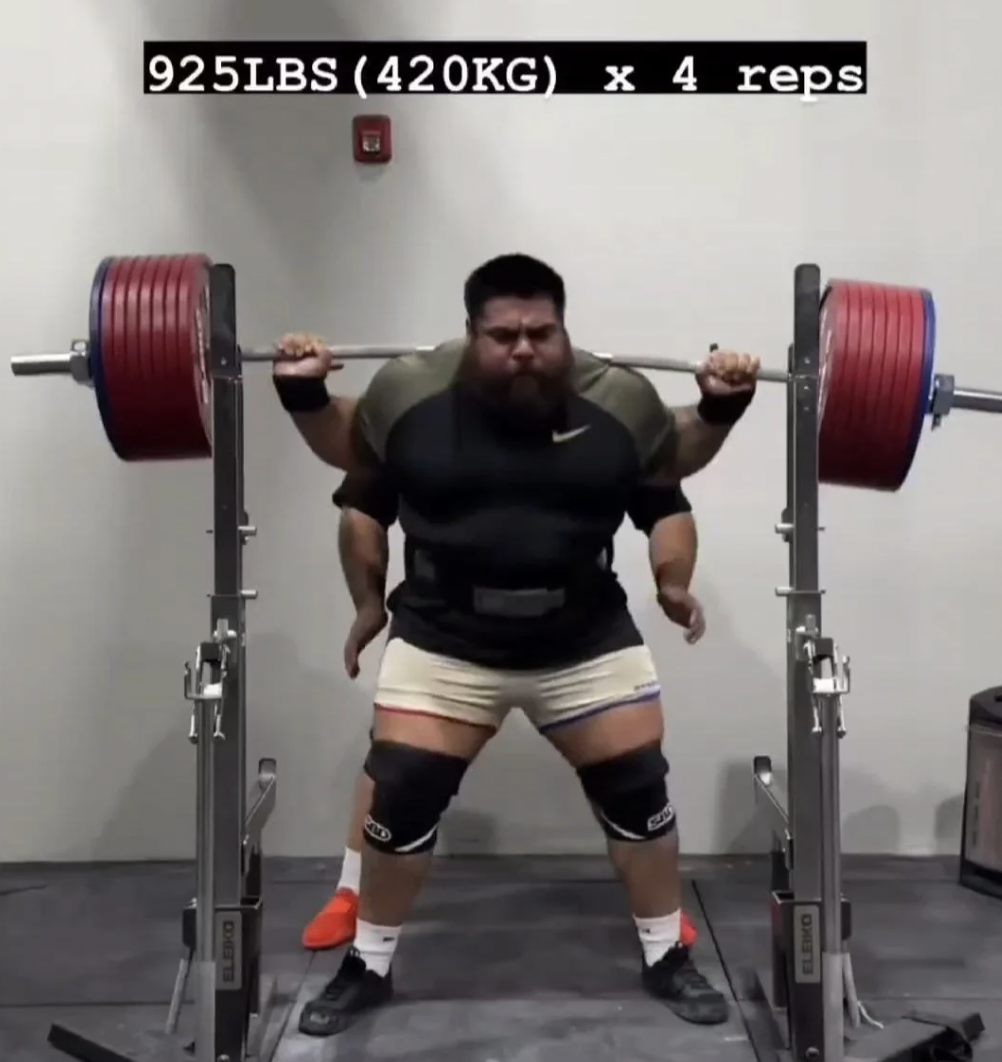 weightlifter - 925LBS G x 4 reps