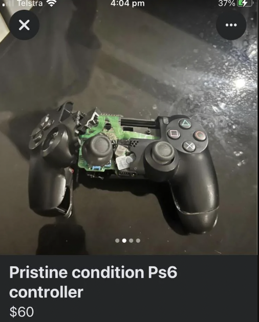 game controller - Telstra X Pristine condition Ps6 controller $60 37% L