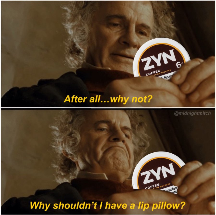 photo caption - Zyn Coffee Cotine Pouches This prod After all...why not? Zyn Coffee Cotine Pouches 6 is product otin Why shouldn't I have a lip pillow?