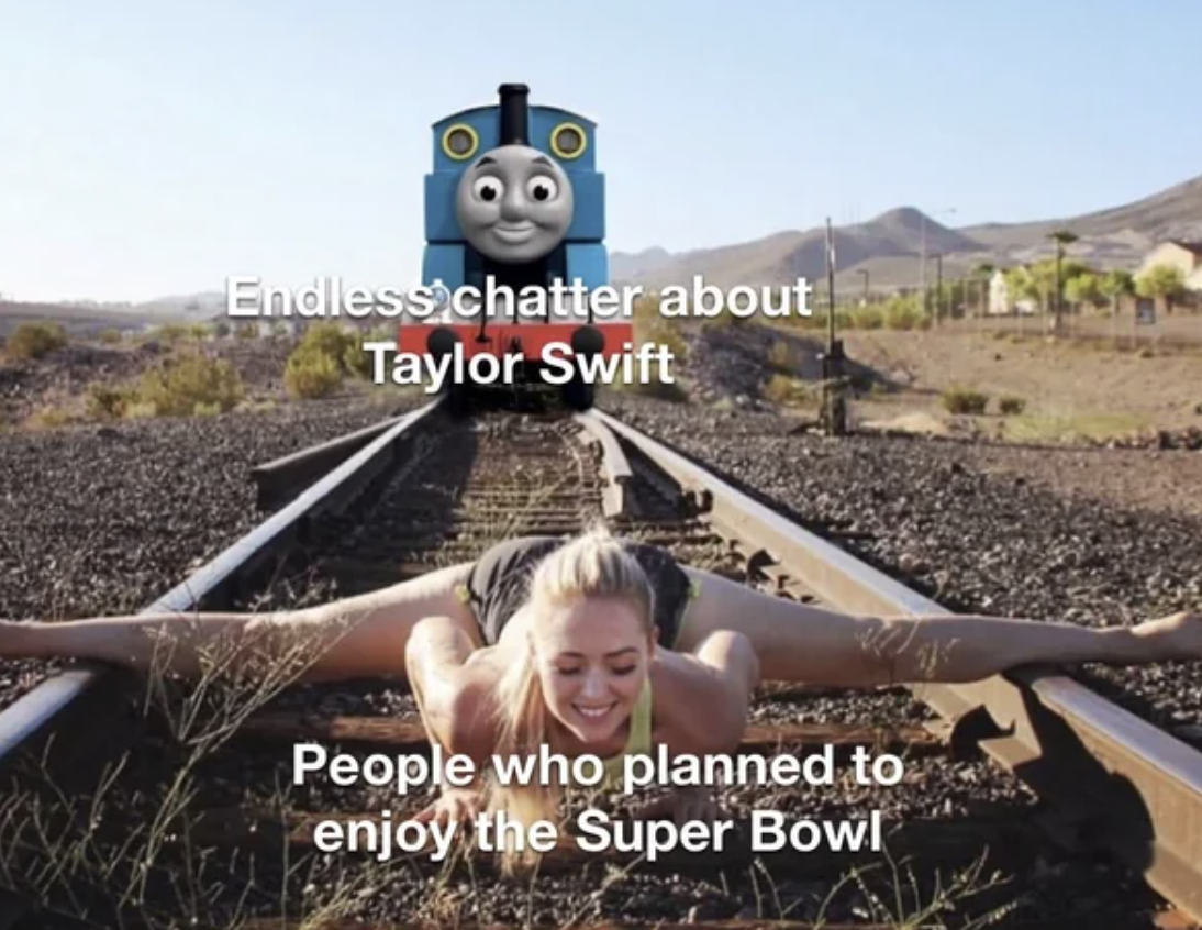 thomas and friends - Endless chatter about Taylor Swift People who planned to enjoy the Super Bowl