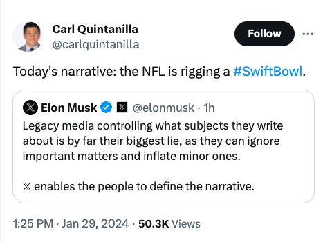21 Unhinged Swift-Bowl Tweets and Reactions