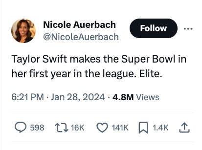 21 Unhinged Swift-Bowl Tweets and Reactions