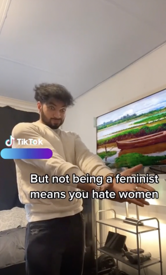 arm - TikTok But not being a feminist means you hate women