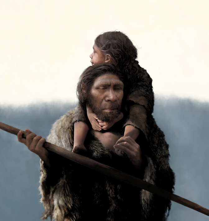 neanderthal family found