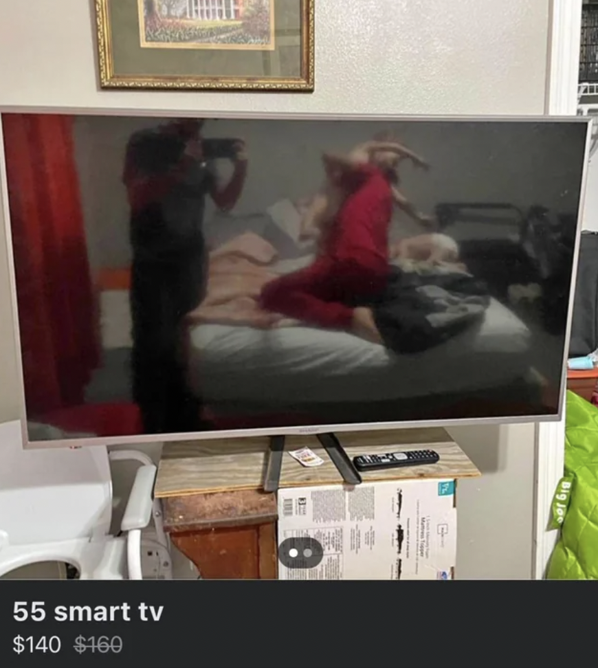 room - 55 smart tv $140 $160 Big J00