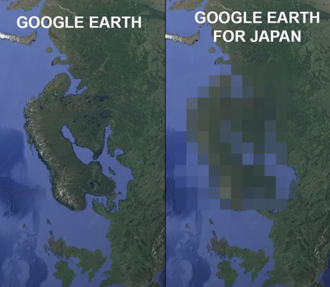water resources - Google Earth Google Earth For Japan