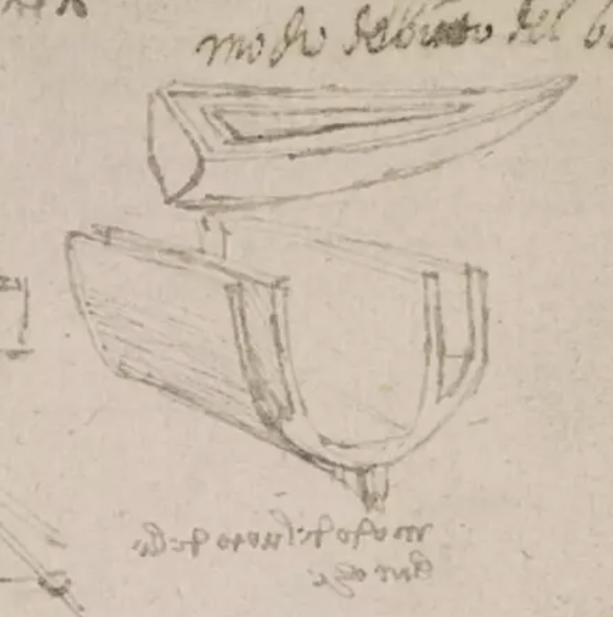da Vinci's attempt at a submarine included some fantastic principles of buoyancy that are still used today. As for the rest of it however, propulsion and control were issues that could never be solved.   