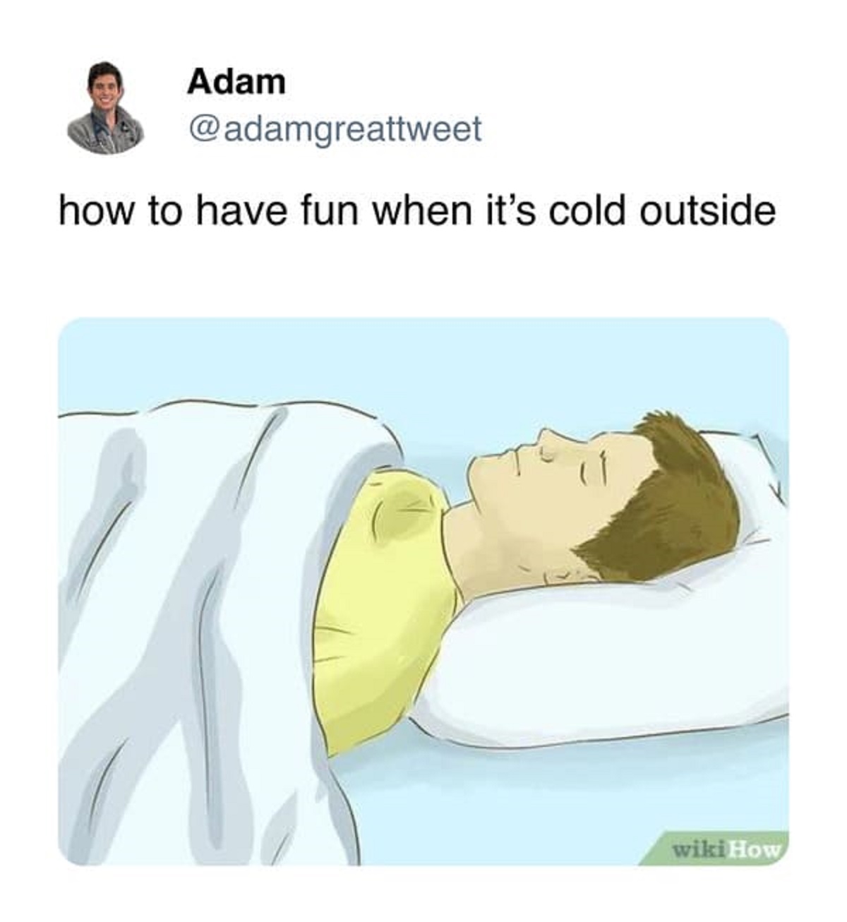 water - Adam how to have fun when it's cold outside X wiki How