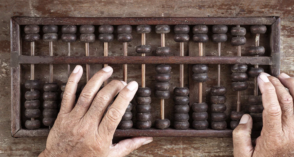 “Years ago, in Kabul Afghanistan, I did business with two Afghan Jews purchasing maybe 20 or 30 bolts of material at a time. I had my trusty Bowmar calculator, rechargeable and everything. The old guy had an abacus. He was faster than me and he never once made a mistake, ever. The abacus is almost instantaneous.”
