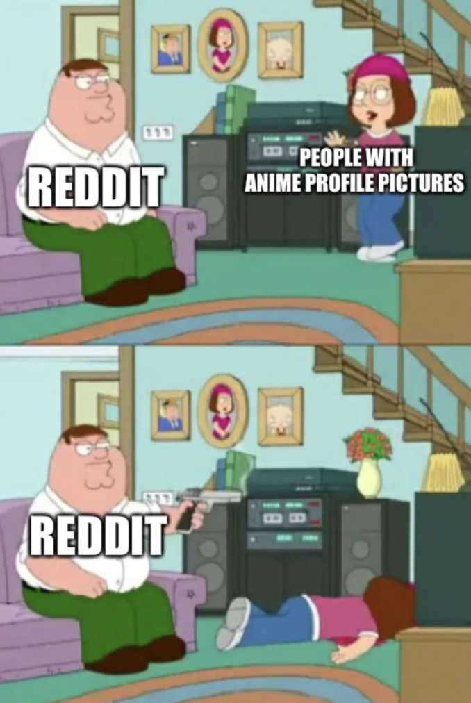 cartoon - Reddit Reddit People With Anime Profile Pictures