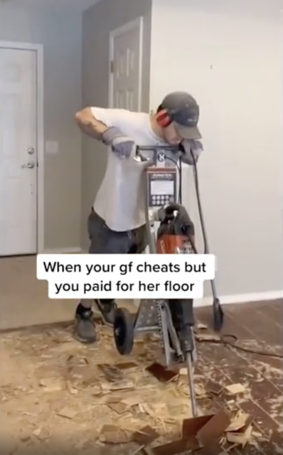 floor - When your gf cheats but you paid for her floor