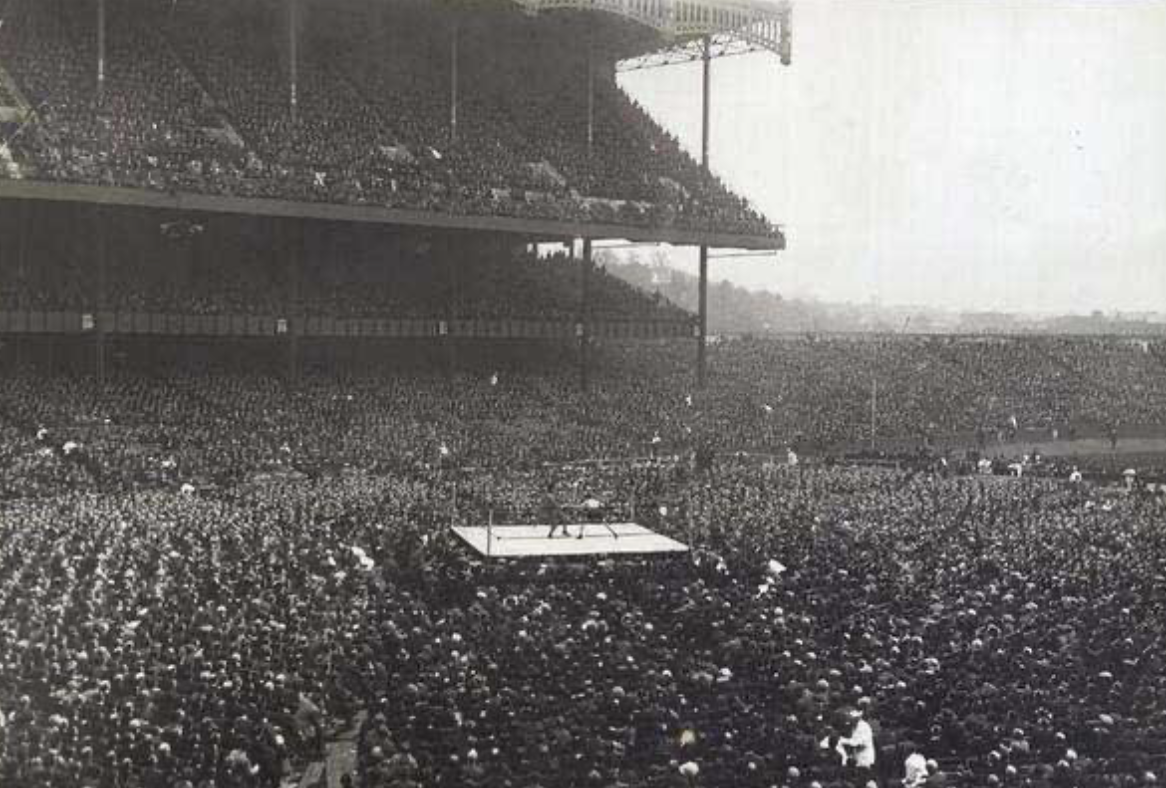 boxing in yankee stadium 1923