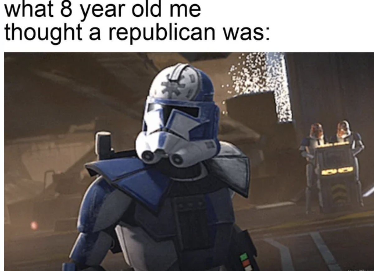 robot - what 8 year old me thought a republican was