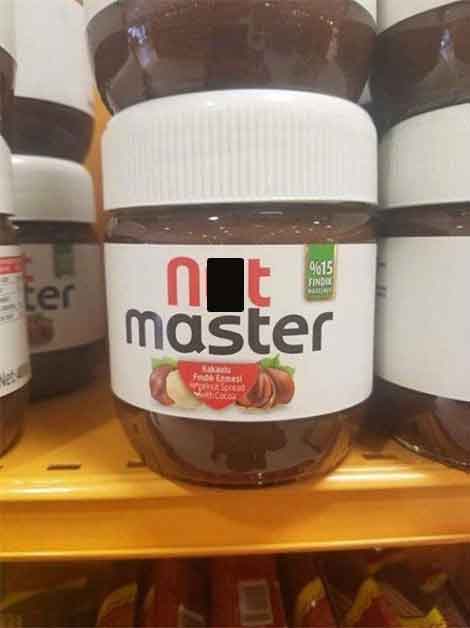 rip off nutella - ter not master Kakautu Fodh Ermesi por Spread 9615 Findi