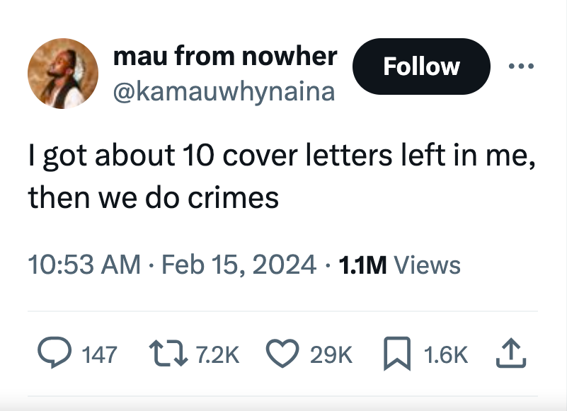 paper - mau from nowher I got about 10 cover letters left in me, then we do crimes . 1.1M Views 147 29K 1