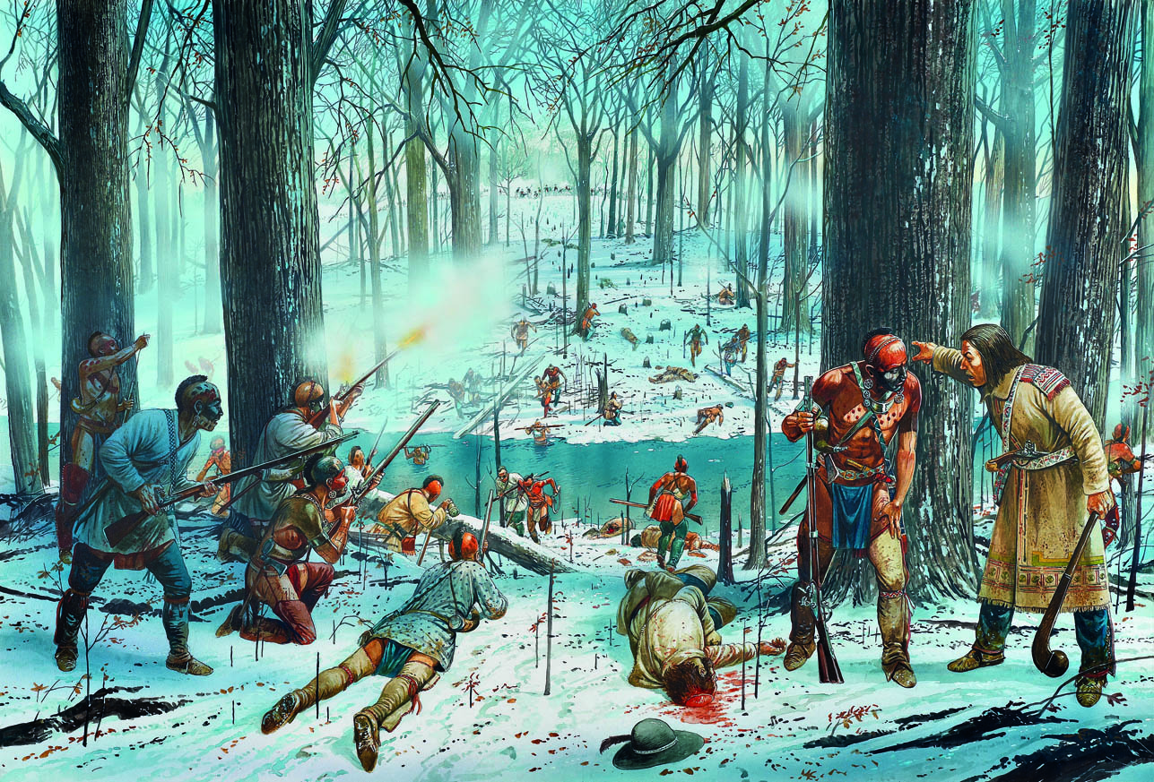 Prior to the Civil War the bloodiest engagement the USA had ever fought was with Native Americans in 1791 with Saint Clairs defeat, of the 1,000 man army that marched to Ohio almost 900 perished as combat deaths, almost a 95% fatality rate, prisoners were not taken and wounded were given no quarter.