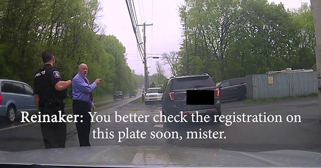 judge reinaker - Price Reinaker You better check the registration on this plate soon, mister.