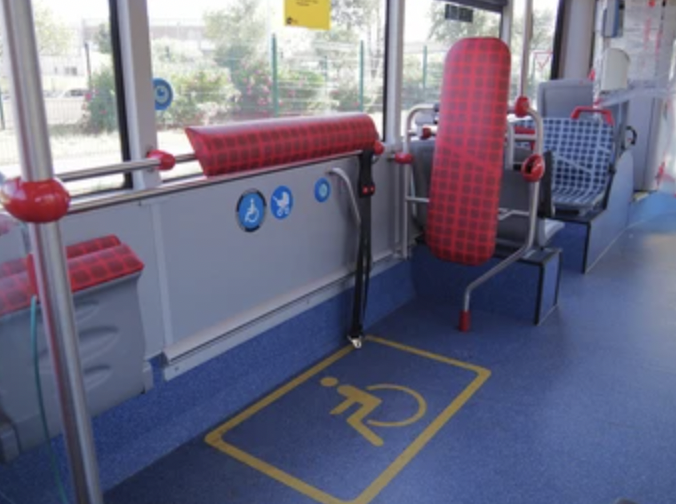 disabled seat bus - 00 Tr