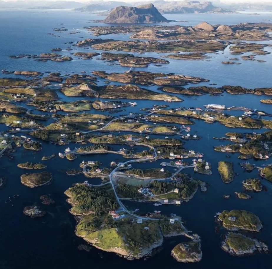 An archipelago in Norway.