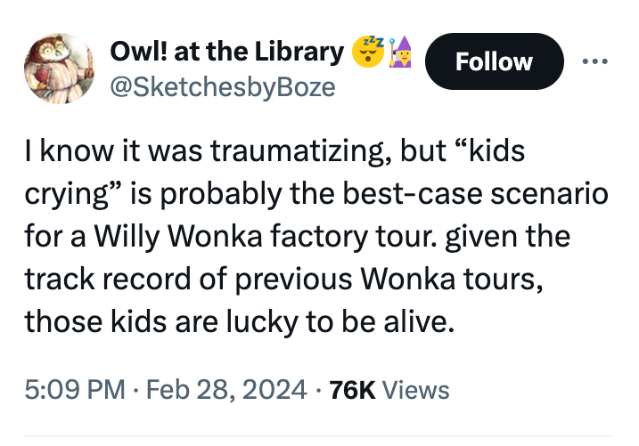 27 Glasgow Willy Wonka Experience Memes