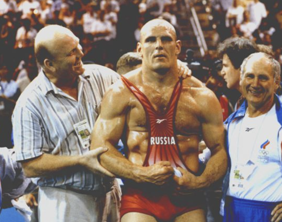 Aleksandr Karelin was a professional olympic wrestler who has a record of 887 wins and 2 losses. He lost only his first and last fight. And even that last one happened only by one point and due to a very controversial rule change in professional wrestling. To top it off, when the dude retired from wrestling, he went to university and wrote a PHD on methods of counterthrows and suplexing. He legit has a PHD in suplexing.