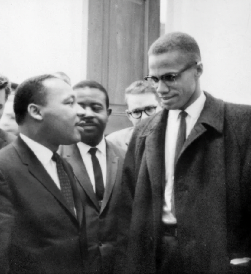 malcolm x et martin luther king