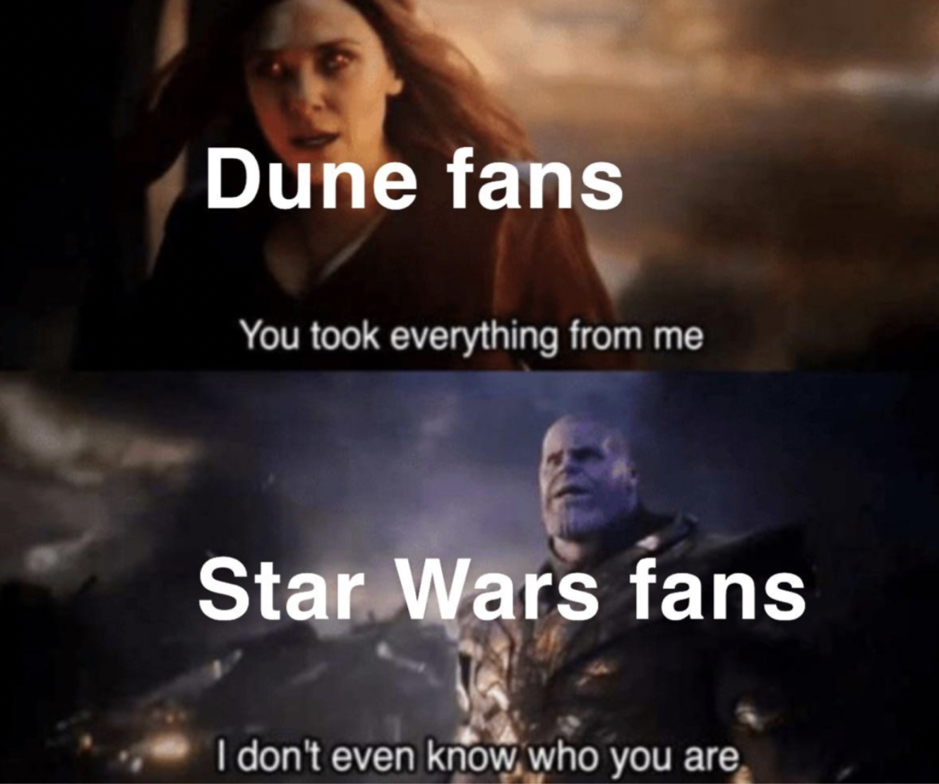 wow armory - Dune fans You took everything from me Star Wars fans I don't even know who you are