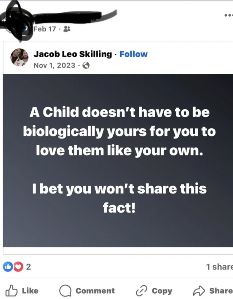 letra hispanica - Feb 17 2 Jacob Leo Skilling. . A Child doesn't have to be biologically yours for you to love them your own. I bet you won't this fact! 2 1 Comment Copy