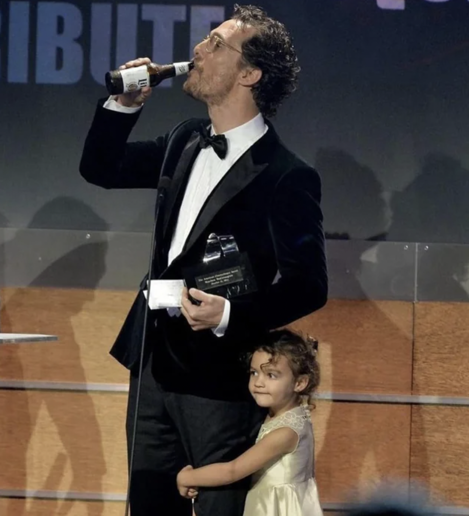 matthew mcconaughey and his daughter - Ibut