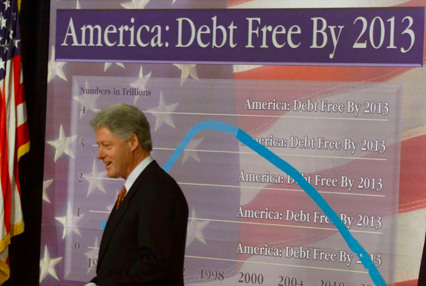 clinton economy - America Debt Free By 2013 Numbers in Trillions America Debt Free By 2013 erica Debt Free By 2013 America Free By 2013 America Debt Fre By 2013 America Debt Free By 13 19 1998 2000 2001 2010