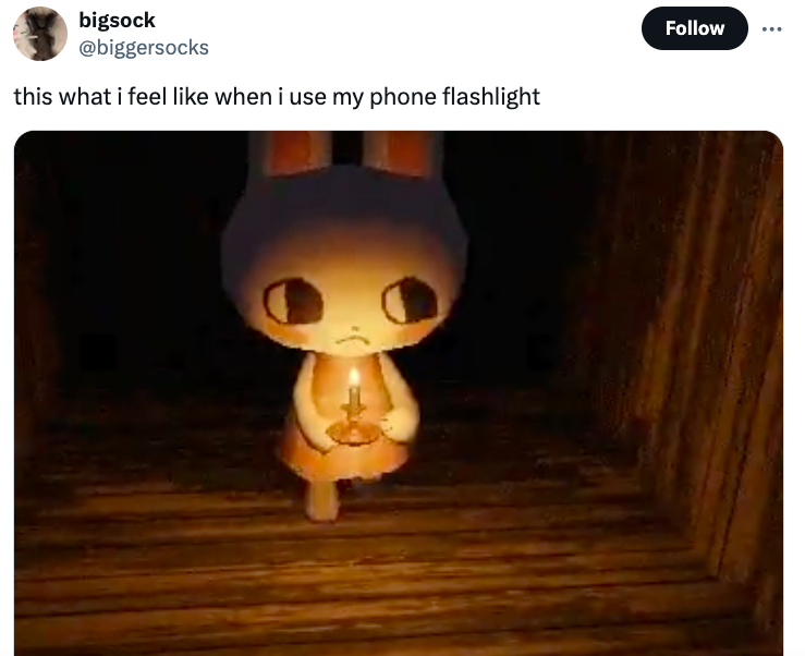 photo caption - bigsock this what i feel when i use my phone flashlight