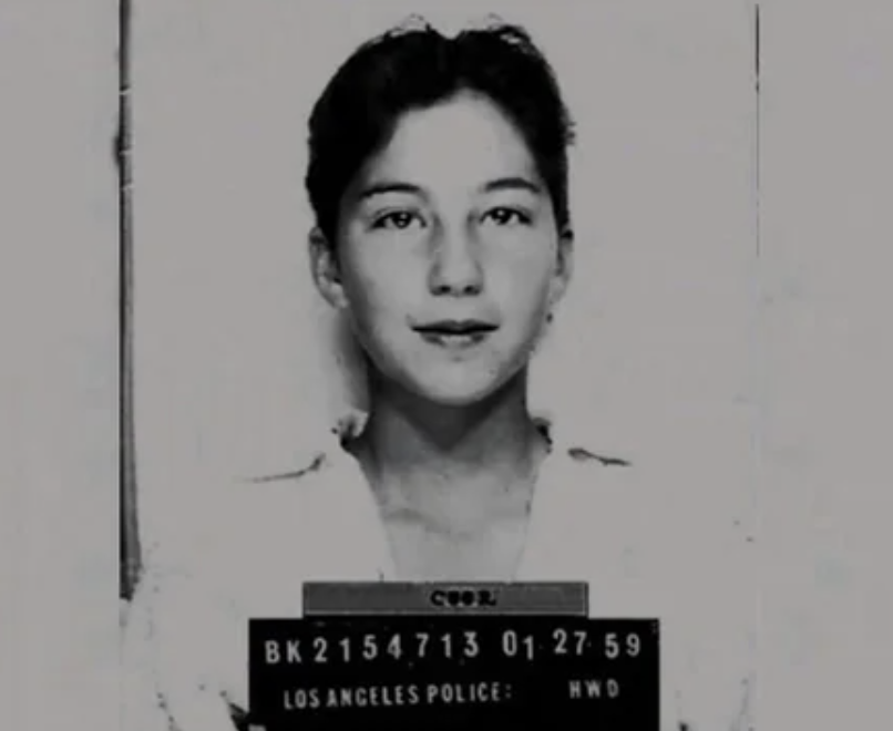 13-year-old Cherilyn Sarkisian, arrested for "borrowing" her mother's car in 1959. She is now better known as Cher.