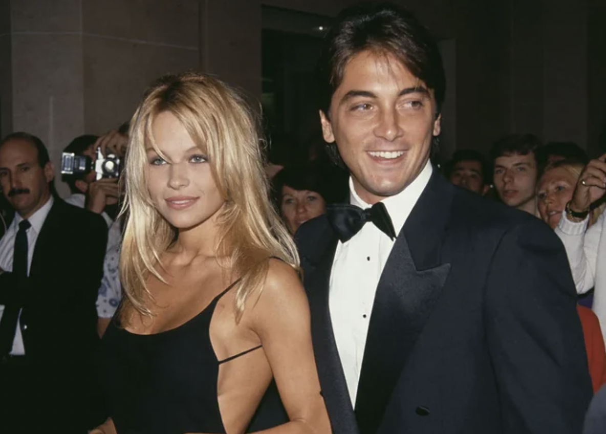 Pamela Anderson and Scott Baio, early 1990s.