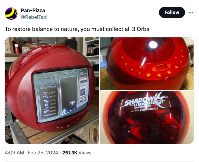 multimedia - PanPizza To restore balance to nature, you must collect all 3 Orbs ATyde Lines001 Statistics 2005 602 7001 2001 Views Shadow Hedgeho Contro Playstation2