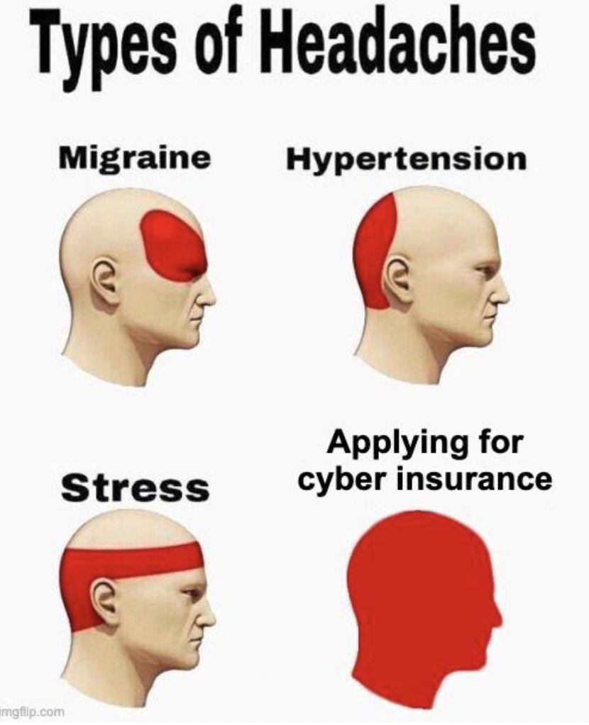 Types of Headaches Migraine Hypertension mgflip.com Stress Applying for cyber insurance