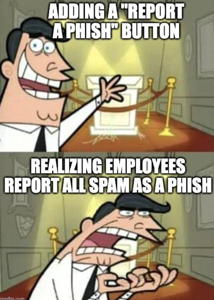 i d put my trophy - Adding A "Report A Phish Button K Realizing Employees Report All Spam As A Phish Imain.com