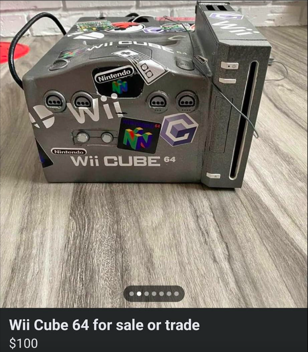 nintendo 64 - Nintendo Wii Hintendo Wii Cube 64 Wii Cube 64 for sale or trade $100