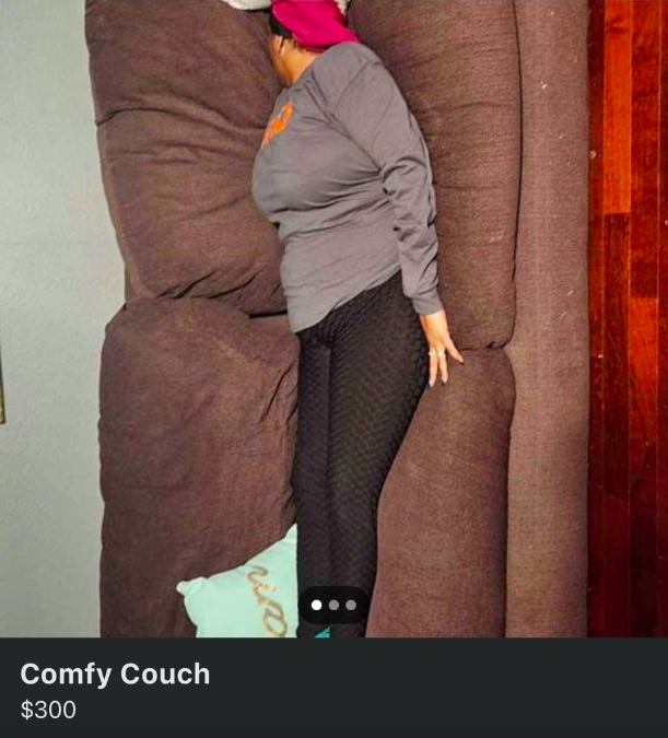 girl - 23 Comfy Couch $300