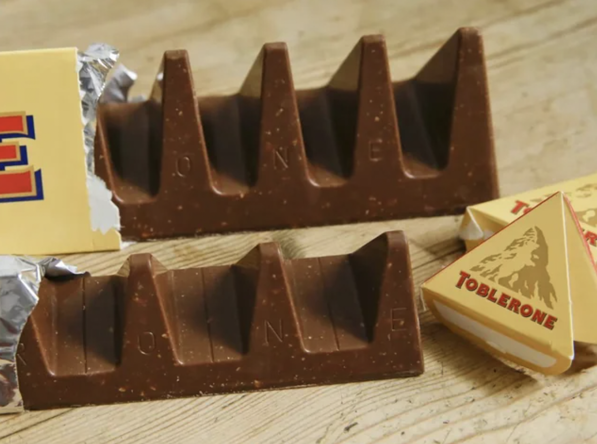 toblerone chocolate shrinkflation