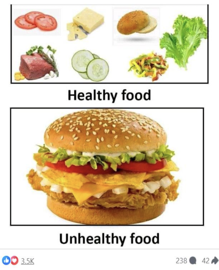 cheese paneer burger - Healthy food 00 Unhealthy food 238 42>