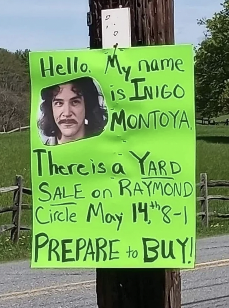 tree - Hello. My name is Inigo Montoya There is a Yard on Sale Raymond Circle May 1481 Prepare to Buy!