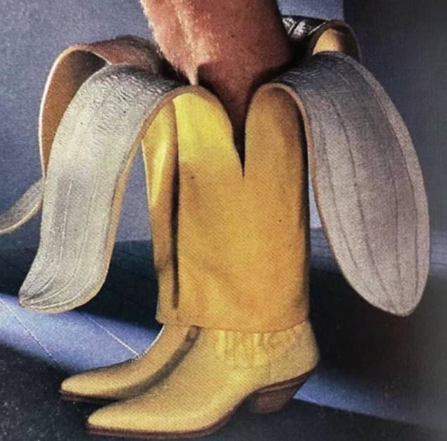 banana peel boots