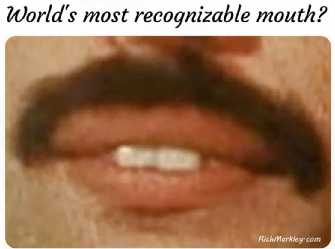 lip - World's most recognizable mouth? RichMarkley.com