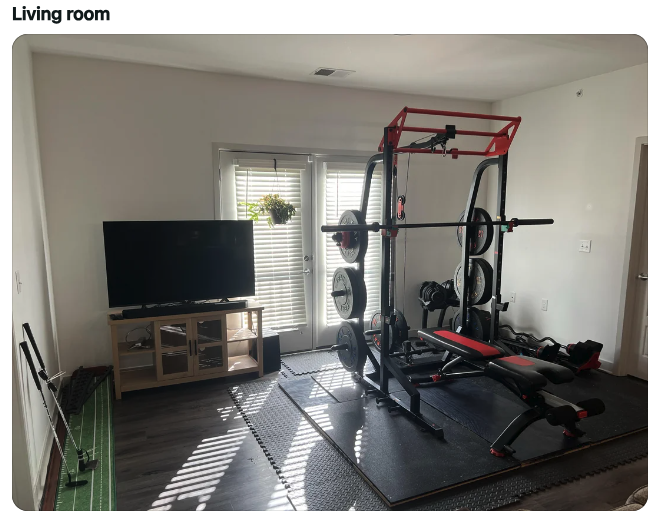 gym - Living room