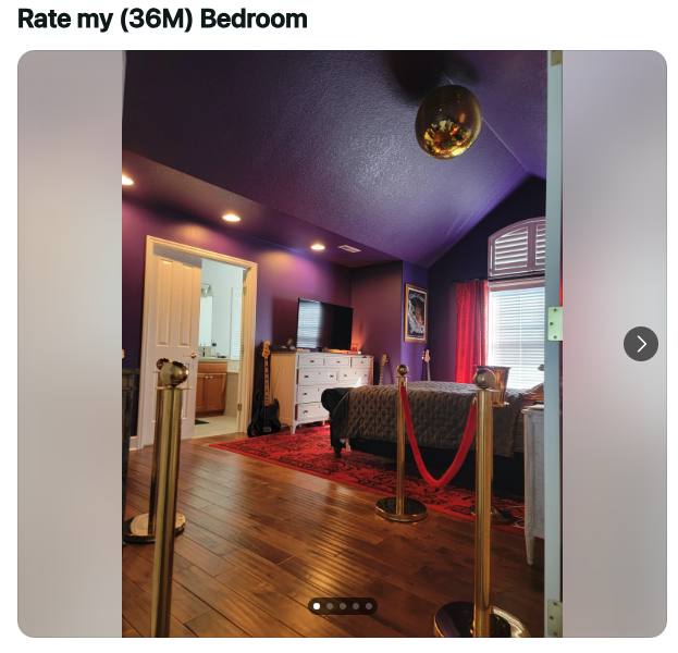 room - Rate my 36M Bedroom