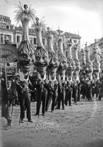[February 24th, 1924] Nice Carnival. Nice, Provence-Alpes-Côte d'Azur, France.